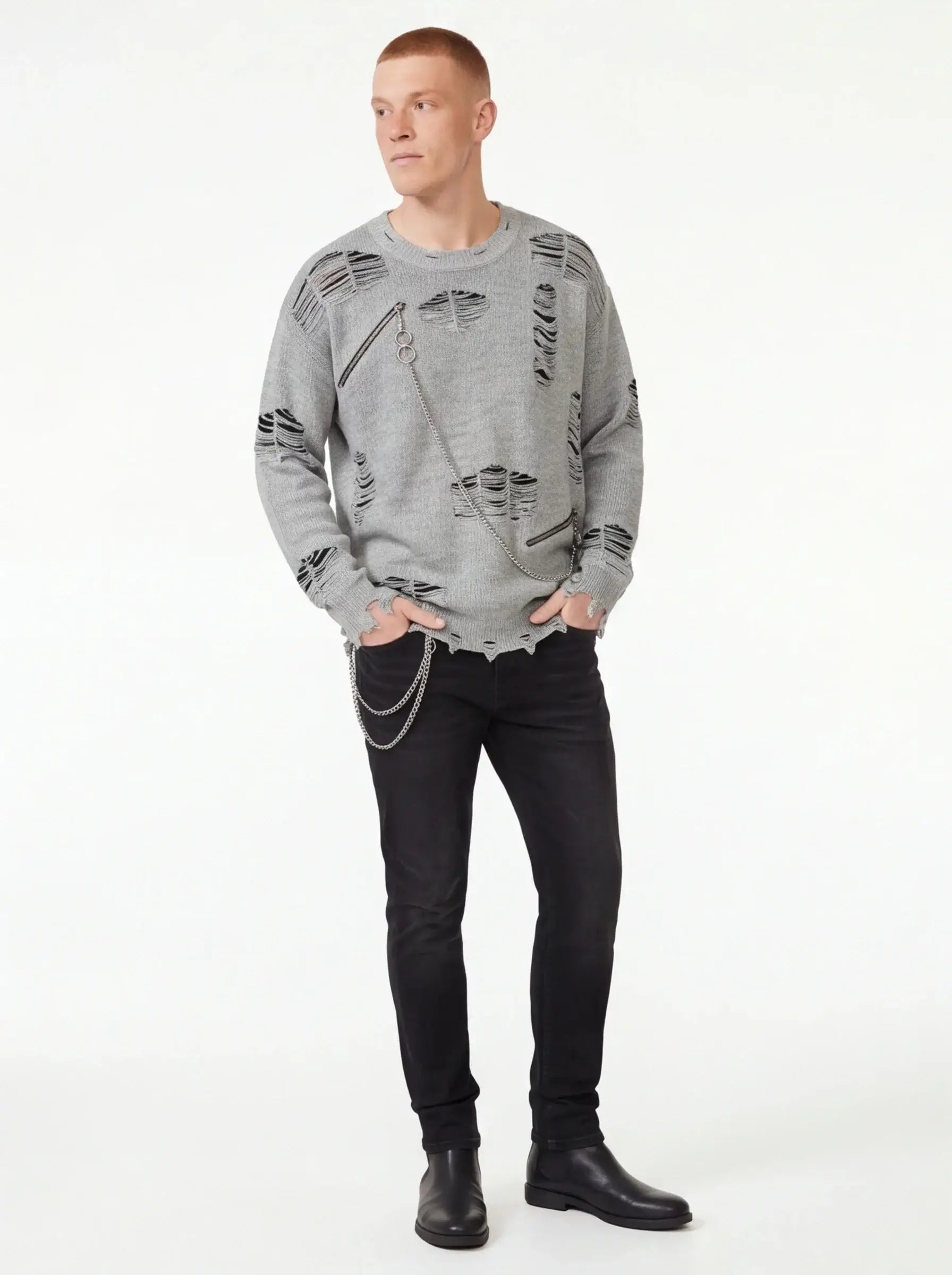 Silk Structured Pullover