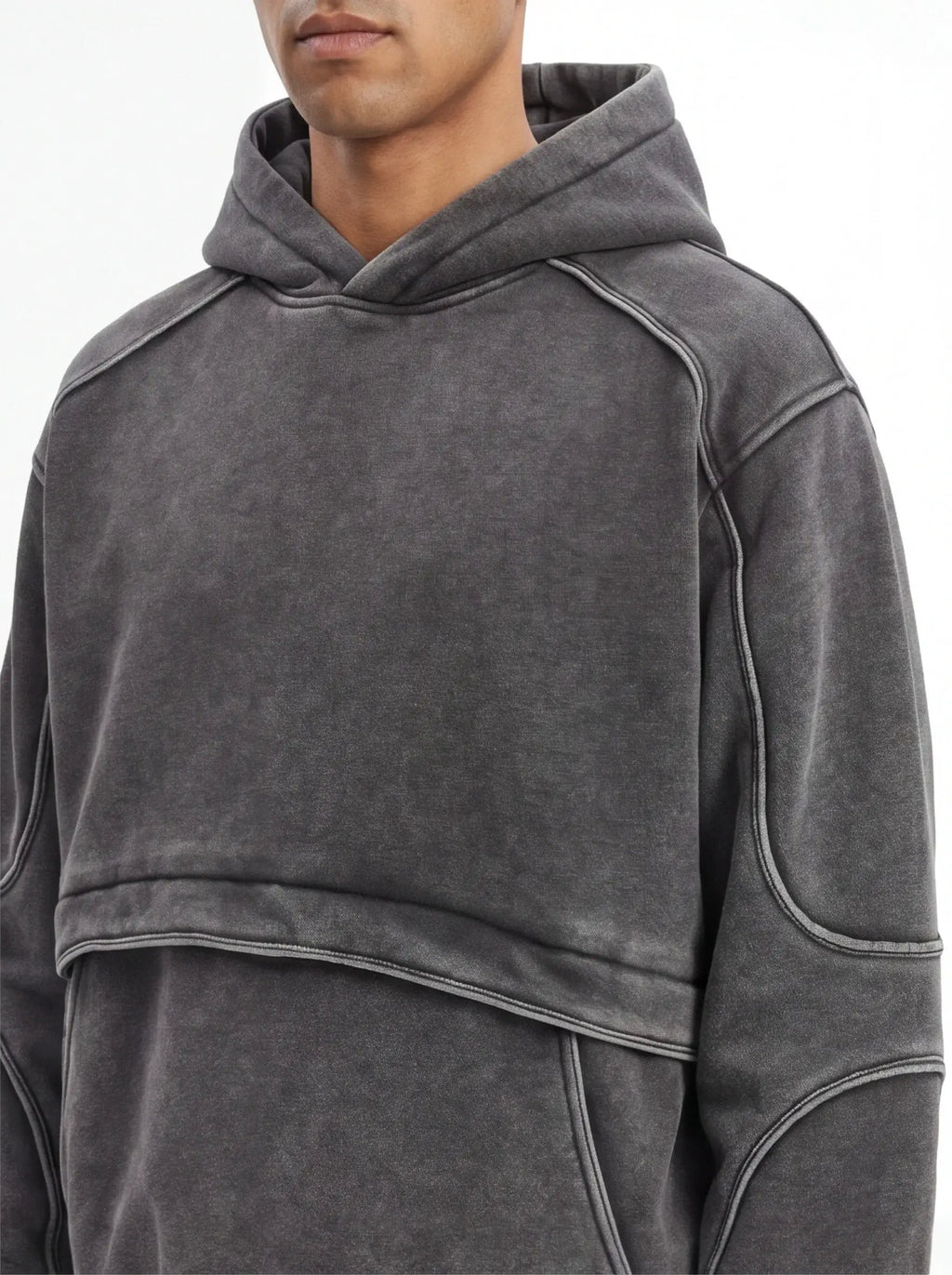 High Sculpted Hoodie