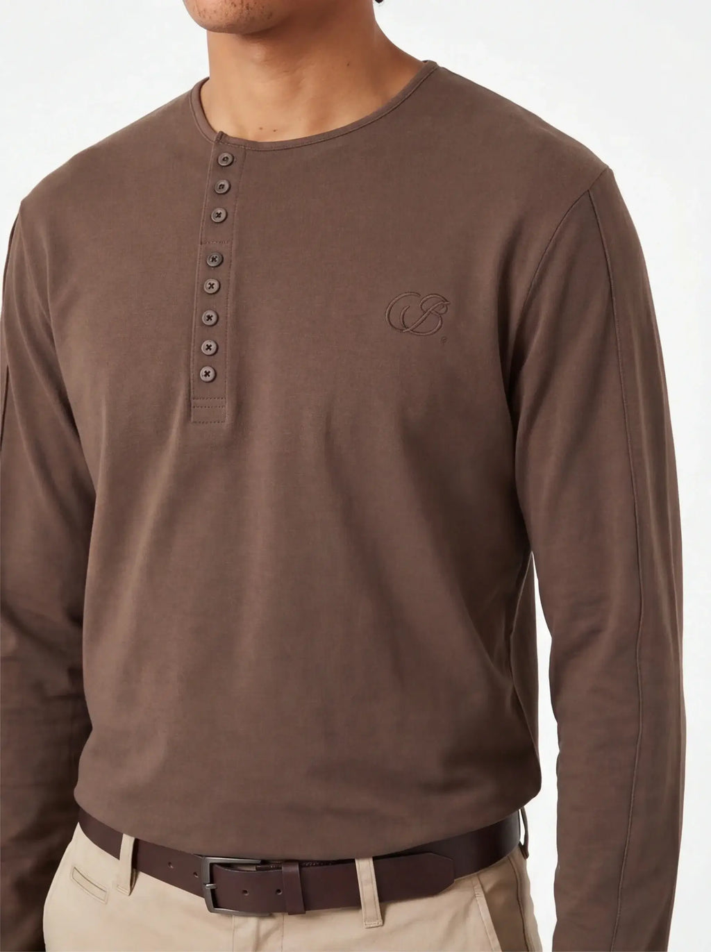 Brushed Iconic Long Sleeve Shirt