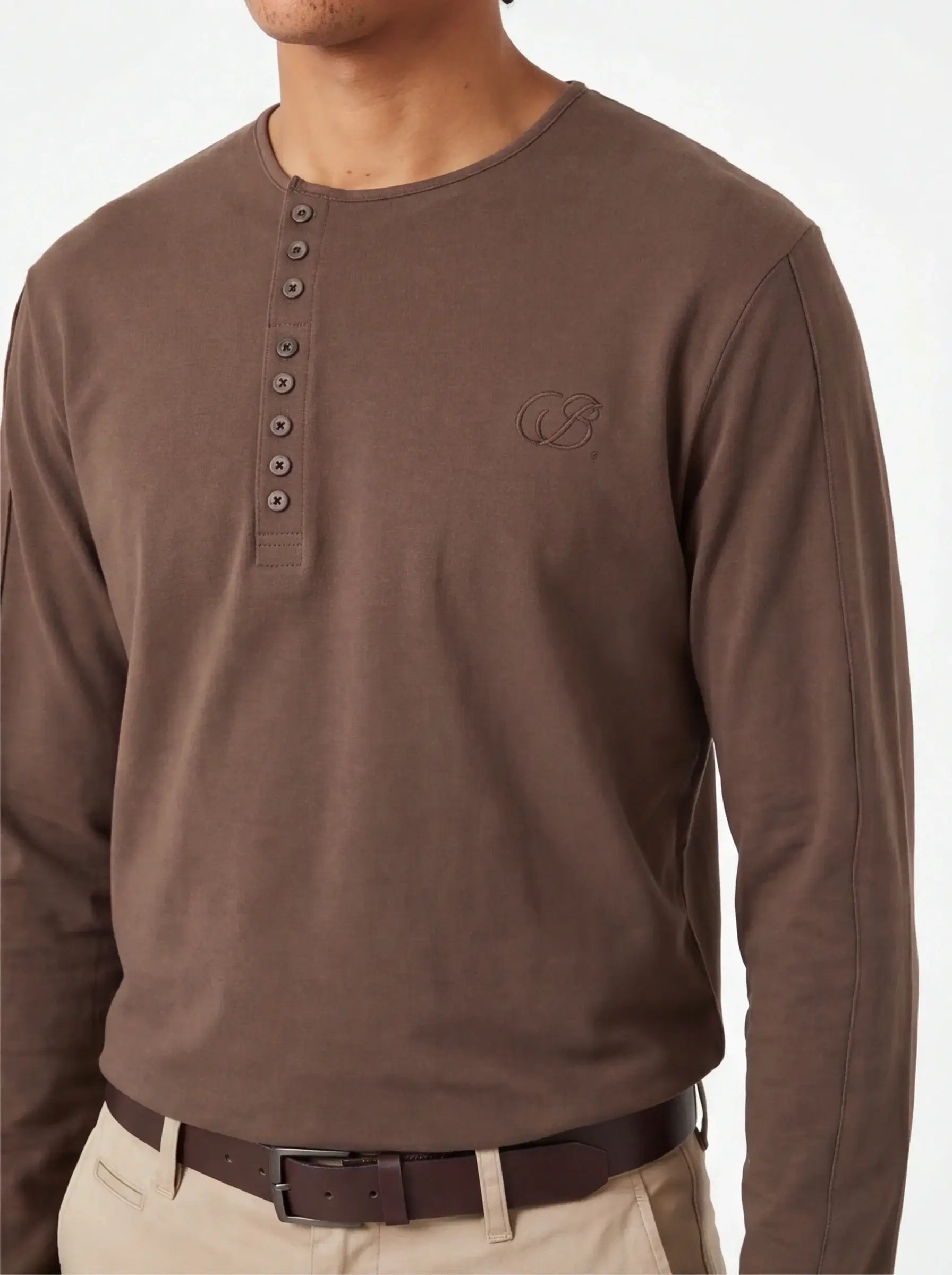 Brushed Iconic Long Sleeve Shirt